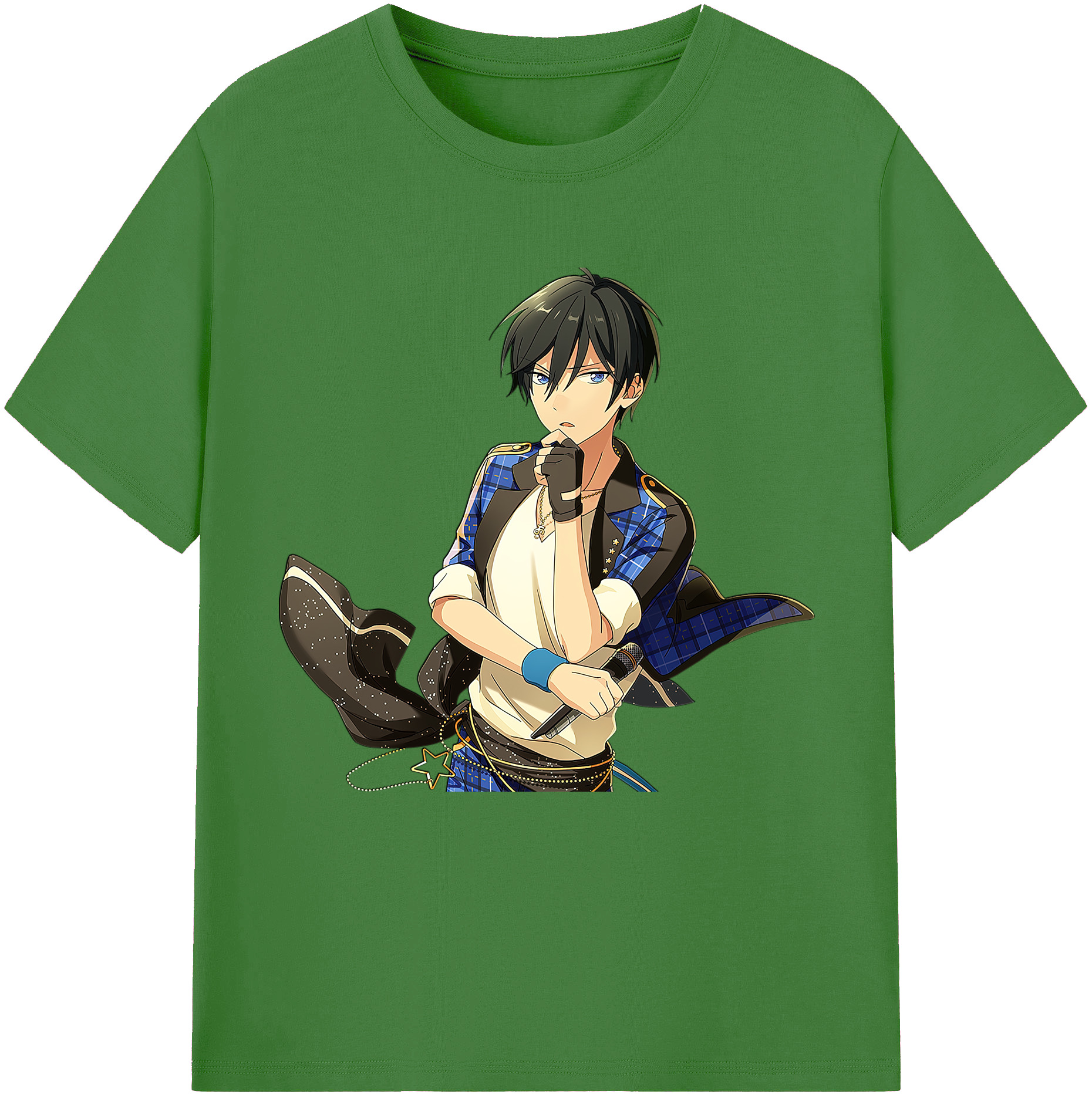 （画像用） あんさんぶるスターズ! Ensemble Stars レディースカジュアルプリントTシャツ（綿100％）